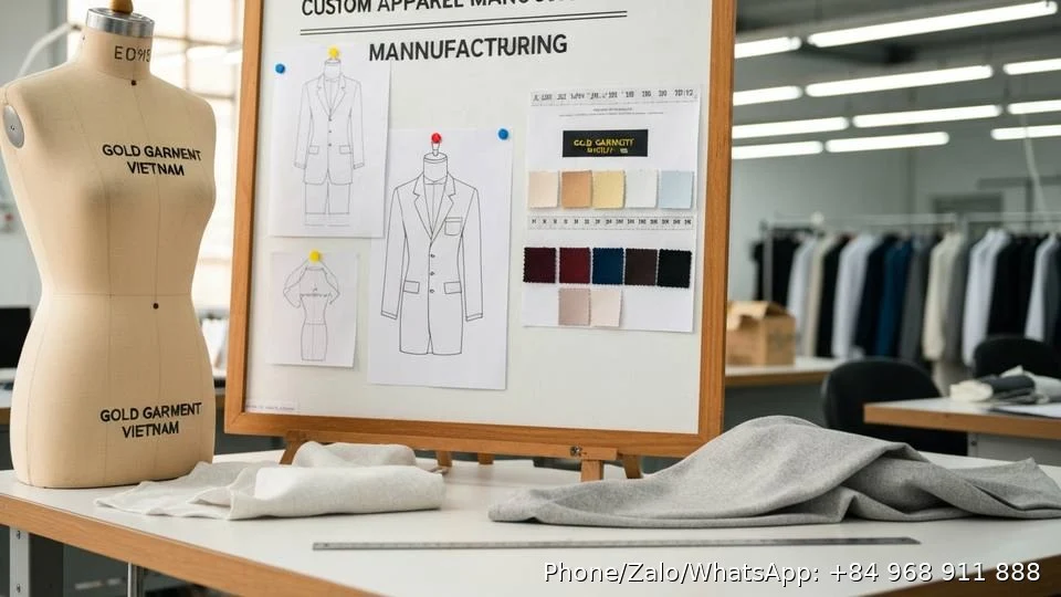 Custom Apparel Manufacturing - Gold Garment Vietnam