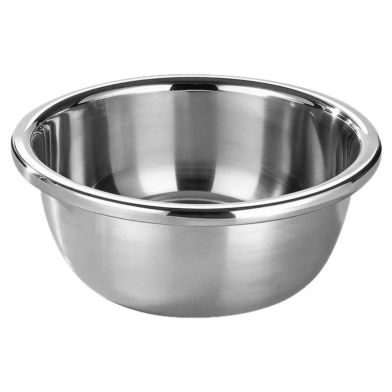 Mixing bowl made of 304 stainless steel, reinforced
