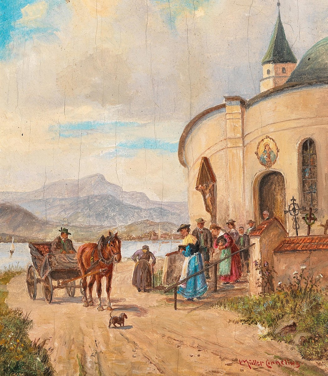 Nach dem Kirchgang