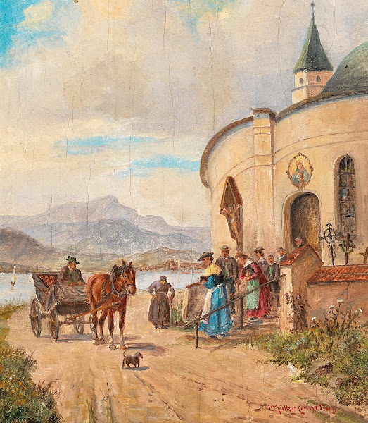 Nach dem Kirchgang