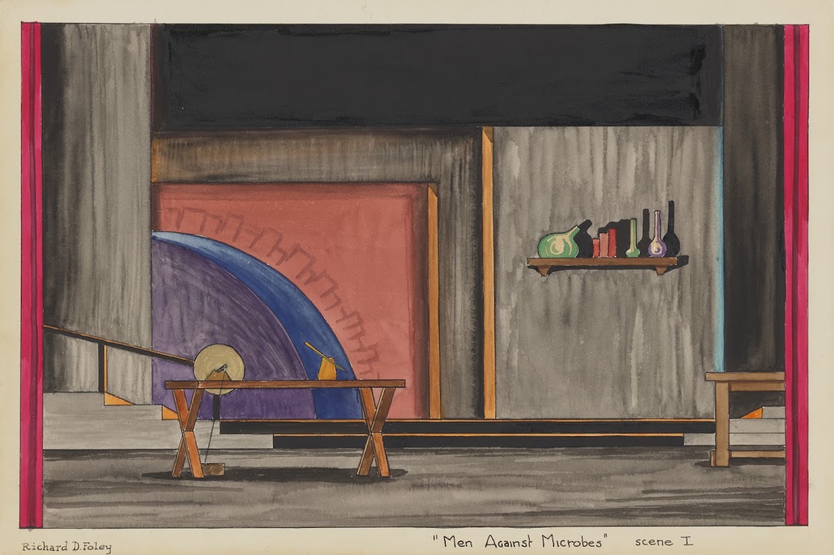 Men Against Microbes Sketch no 1 Scene I 1934 1943