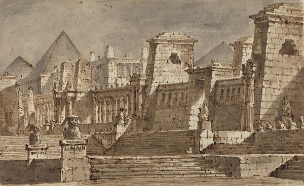 An Egyptian Stage Design c 1815