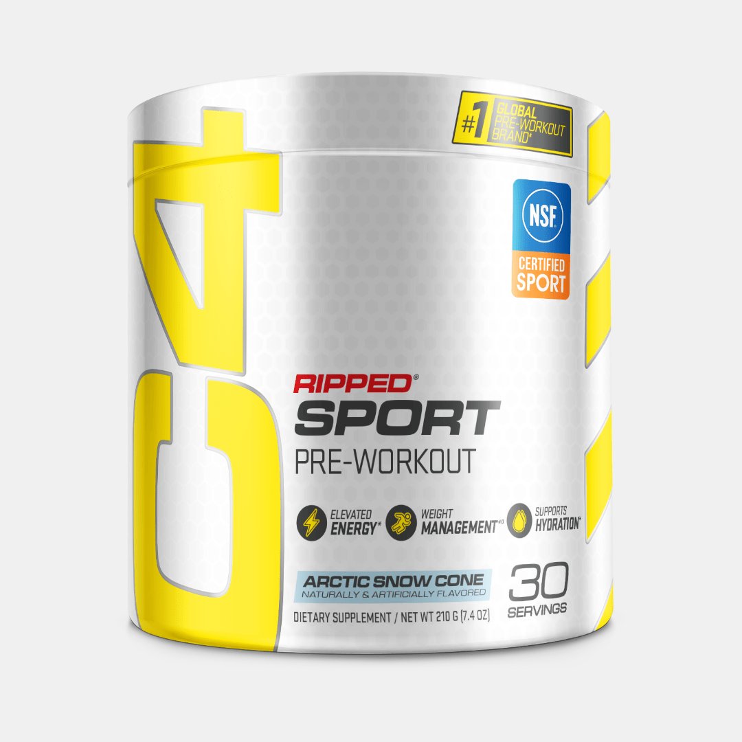 C4 Ripped Sport Pre Workout Powder