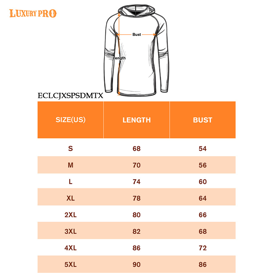 AOP ECL Raglan 3‑Panel Hooded T‑Shirt