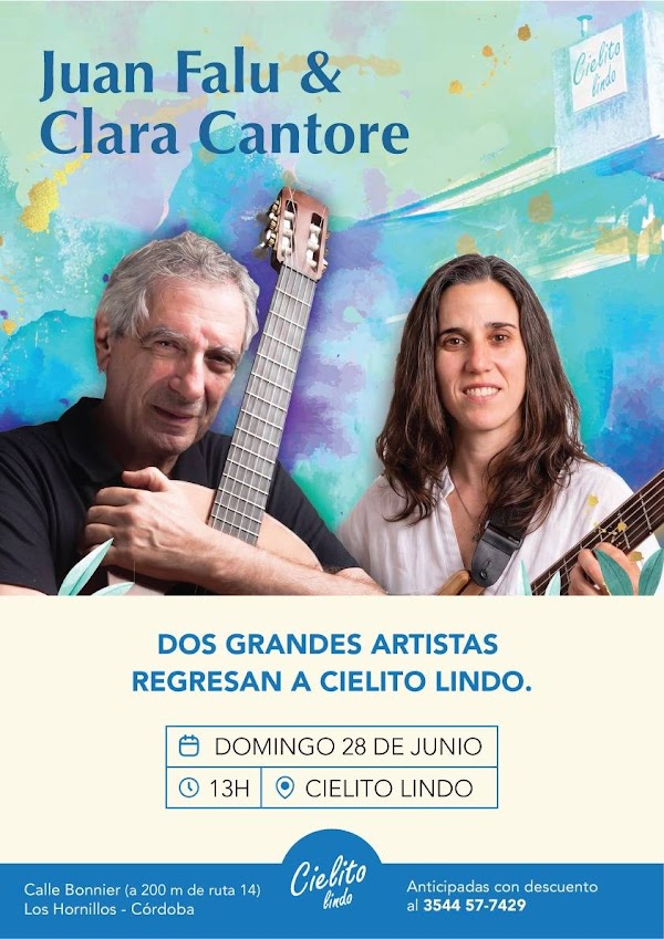 Juan Falú y Clara Cantore