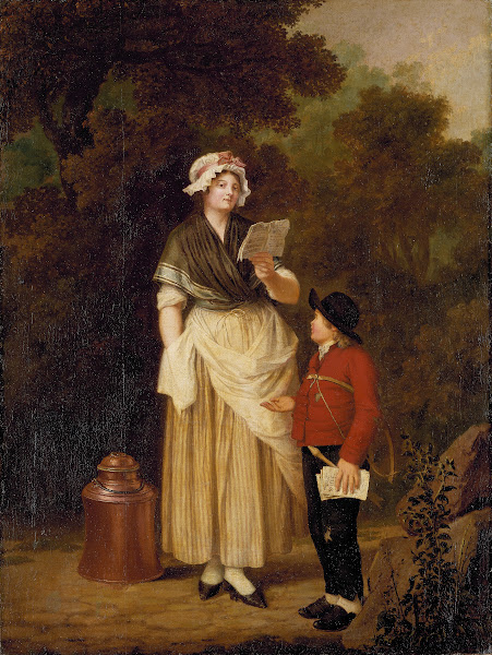 Maid Buying a Love Ditty 1796
