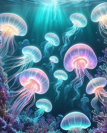 Jellyfish Digital Art Picture