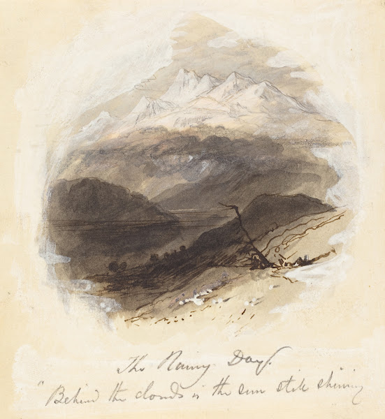 Illustration for Longfellows The Rainy Day 1850s