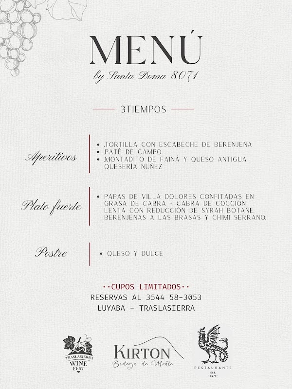 Degustación con almuerzo en tres pasos