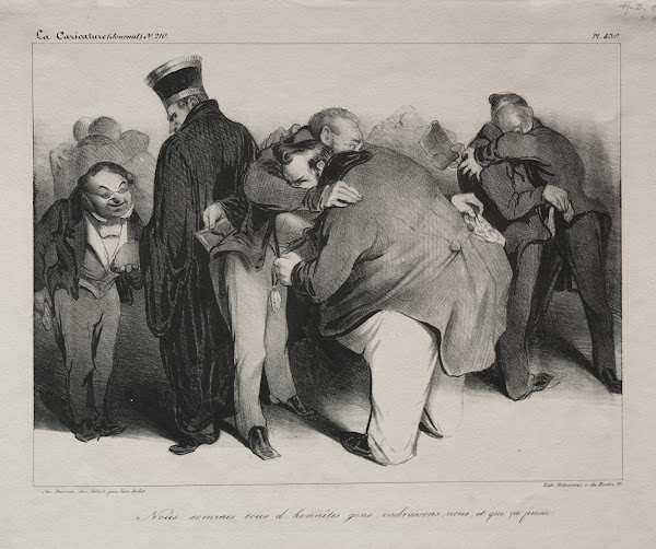 We are all honest men so let us embrace and be done with it 1834