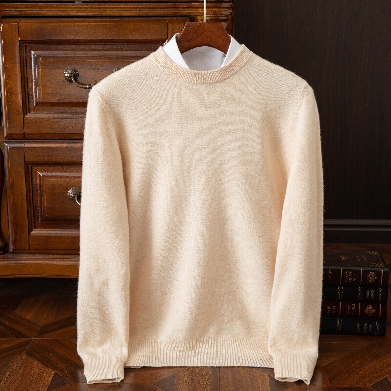 Classic thick men's wool sweater