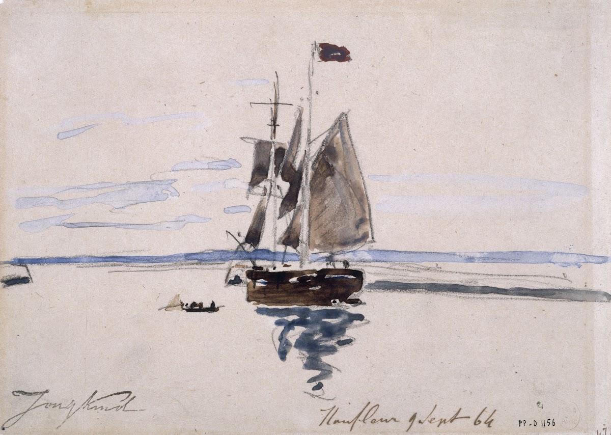 La Mer à Honfleur 1864