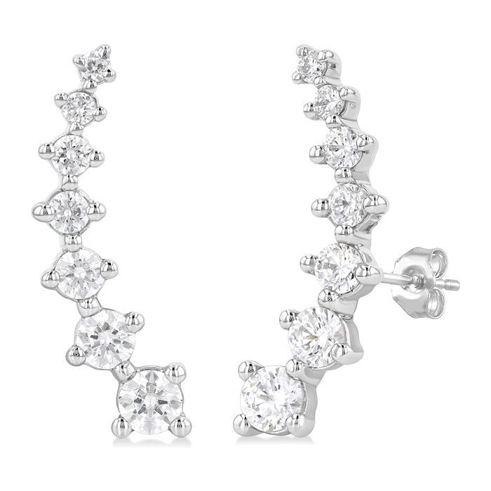 Diamond Fashion Ear Climbers 649C1DHFGERWG