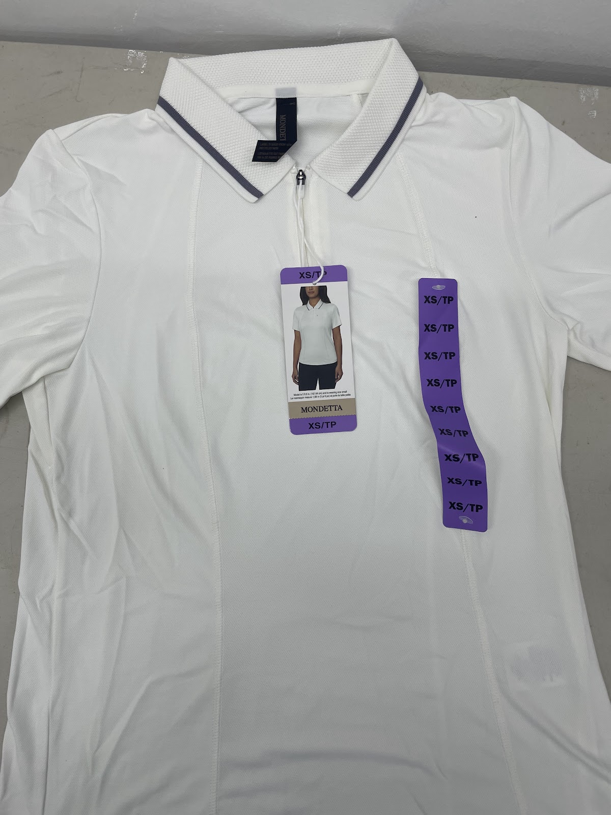 Mondetta Polo Shirt Active White XS #2179
