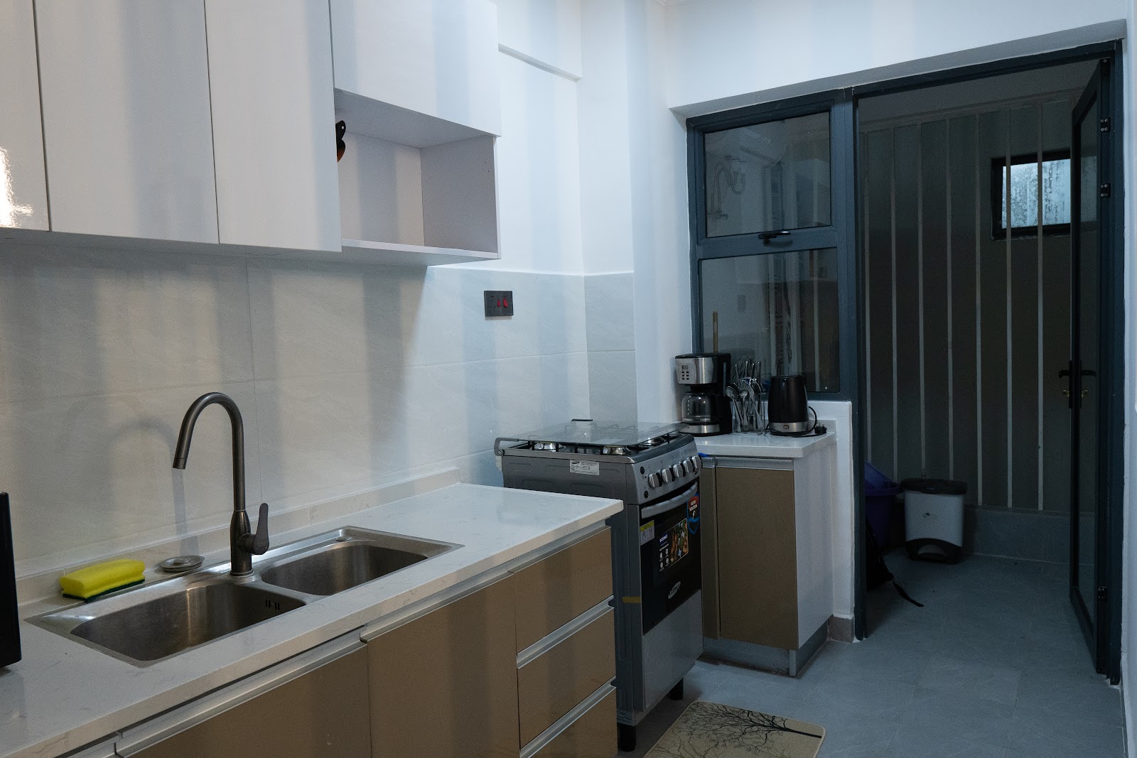 Modern luxury apartment details and styling