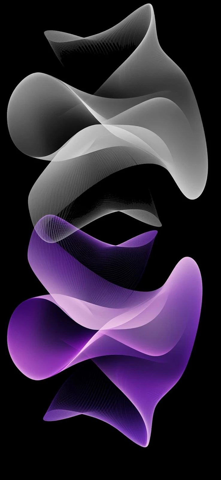 Samsung Galaxy Z Flip Wallpaper - Digital Abstract Art iPhone Wallpaper (996x2160)