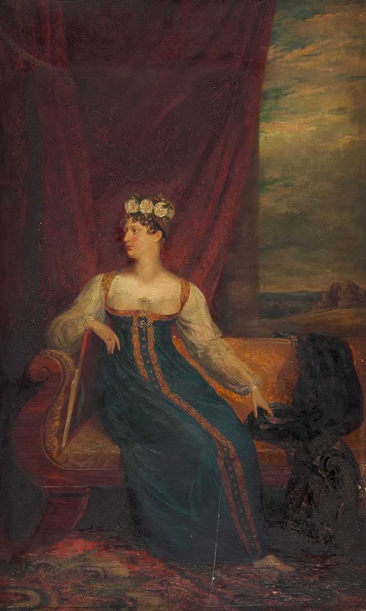 Portrait of Princess Charlotte of Wales 1817