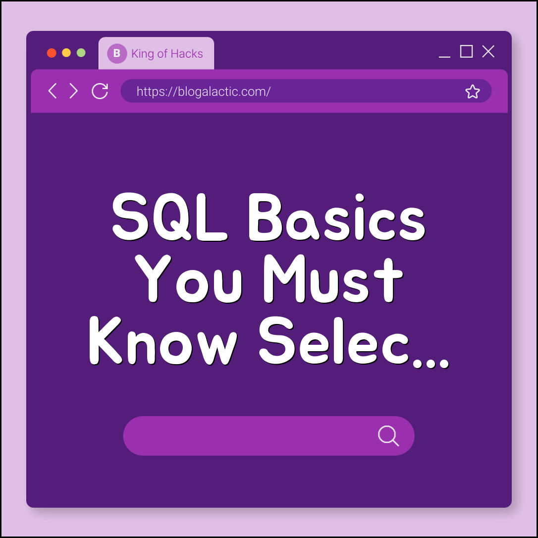 SQL for Data Science Basic Commands You Must Know (select, join, group by, database queries)