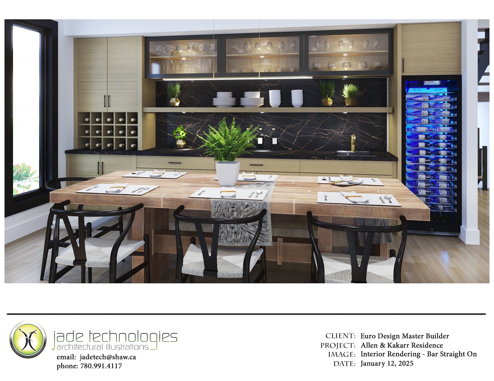 Bar Dining Rendering
