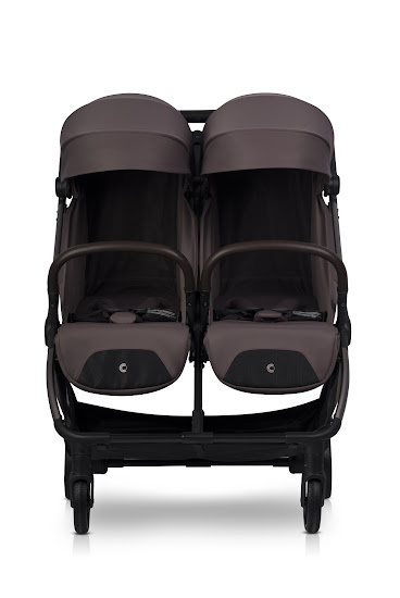 Stroller for twins Cavoe Deux Chocolate
