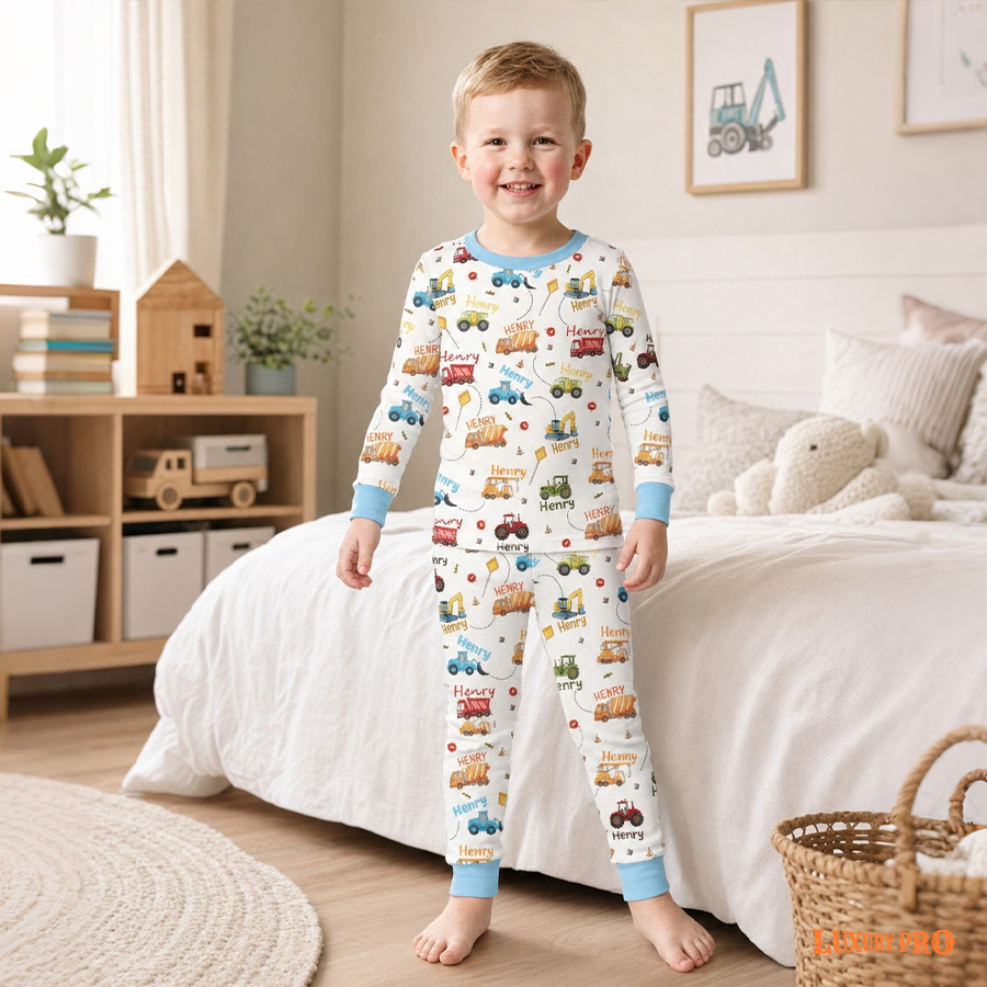 AOP PTB Baby Pajama Set