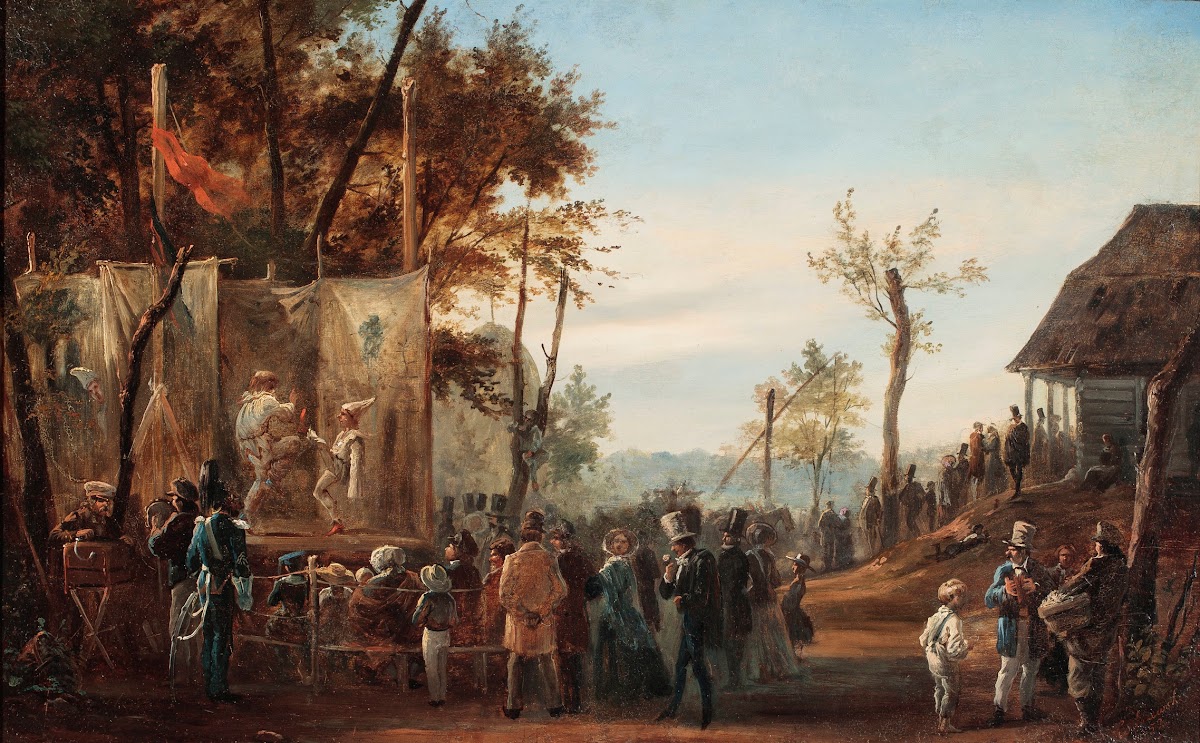 Circus in Saska Kępa 1852