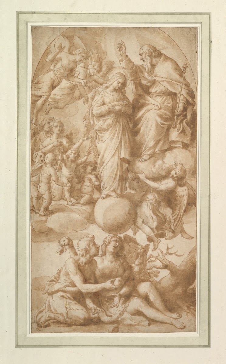 Allegory of the Immaculate Conception with the Fall of Man 15781649