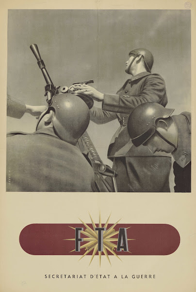 Affiche de recrutement de lArmée de Vichy  FTA Forces terrestres antiaériennes 1
