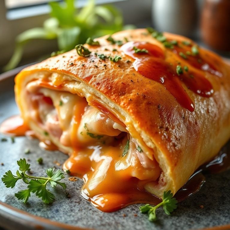Easy Ham and Cheese Stromboli Recipe Ready in 40 Minutes: Quick & Cheesy Family Favorite finished