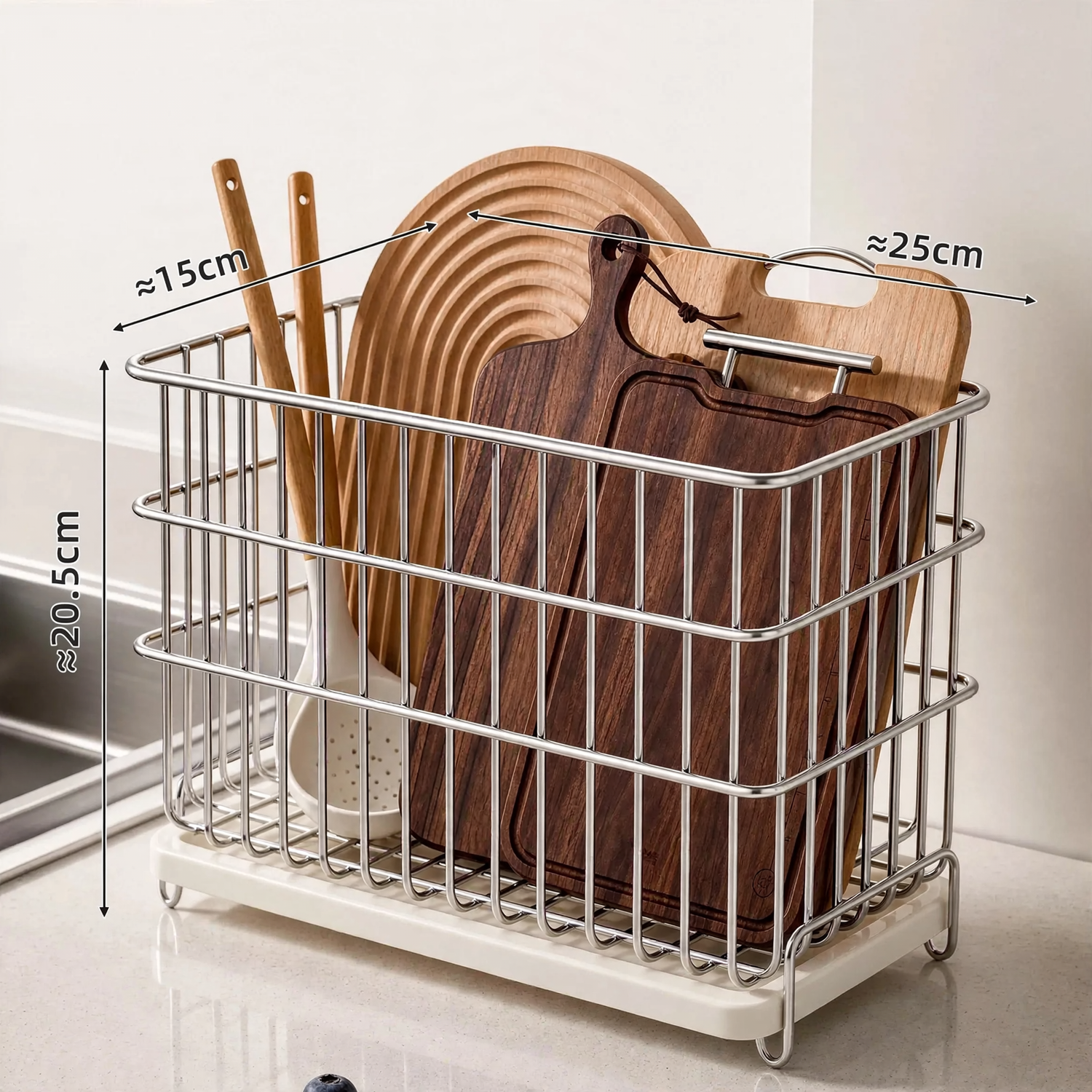 Stainless Steel Storage Box for Kitchen, 304 Steel