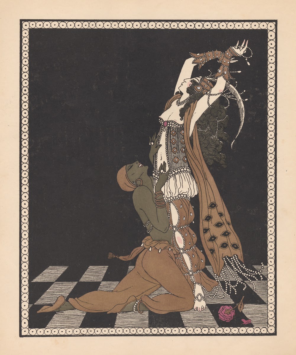 Vaslav Nijinsky and Ida Rubinstein in Schéhérazade 1913