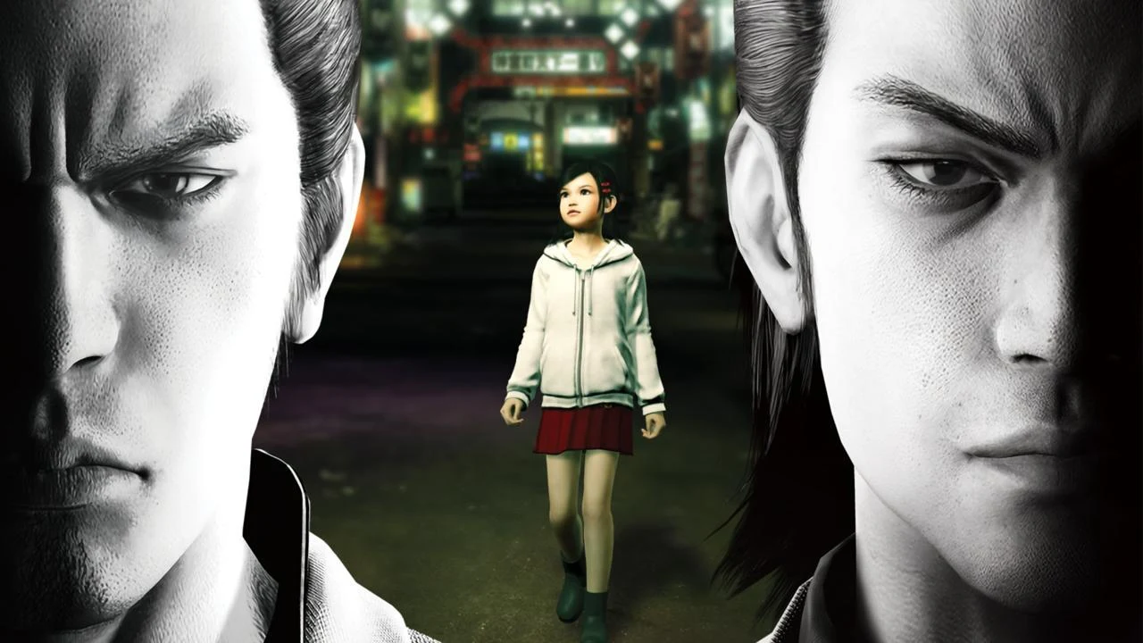 Kazuma Kiryu looking determined in Kamurocho, representing Yakuza Kiwami PC updates