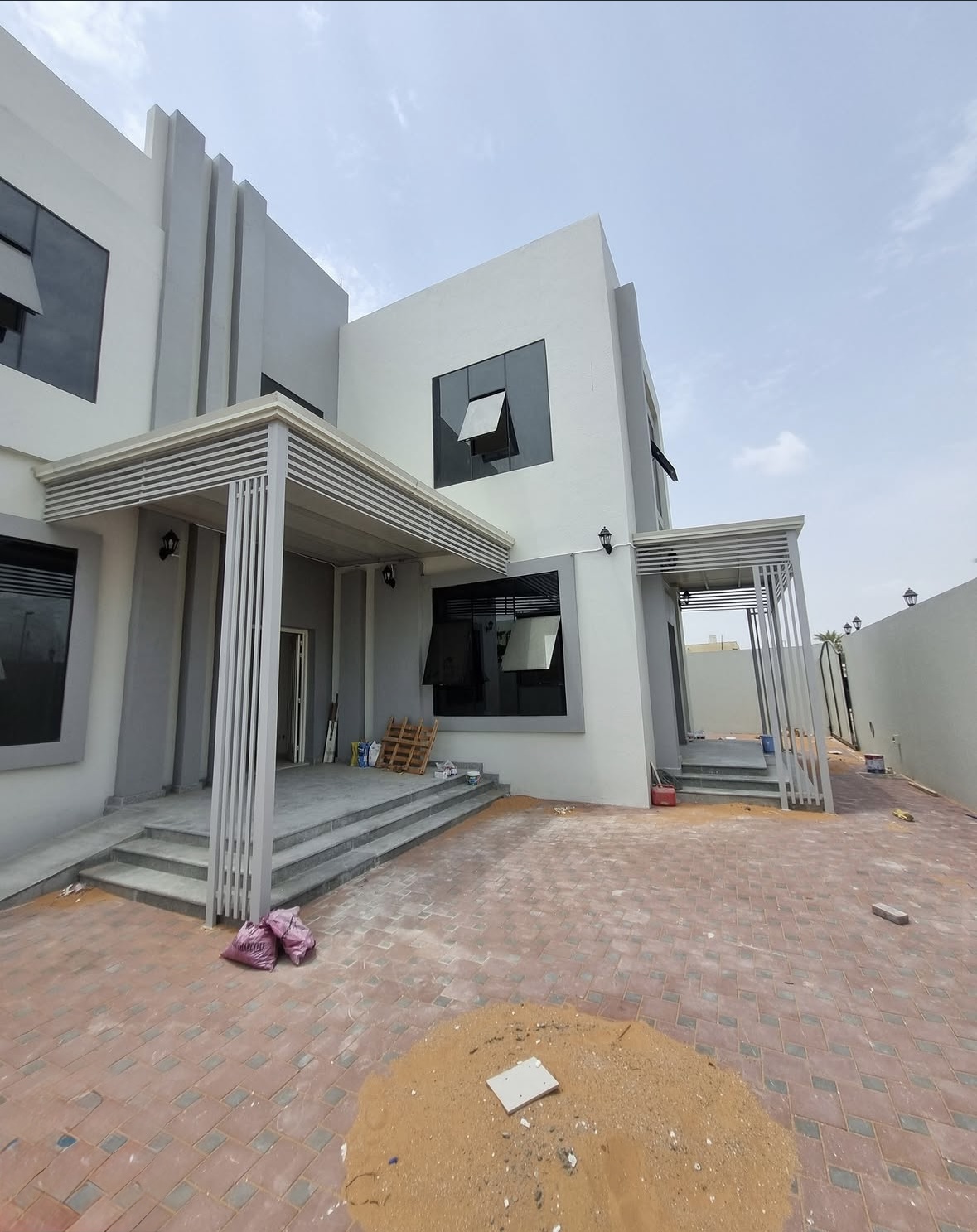 Villa complete metalwork project Fujairah UAE — Al Taher Group
