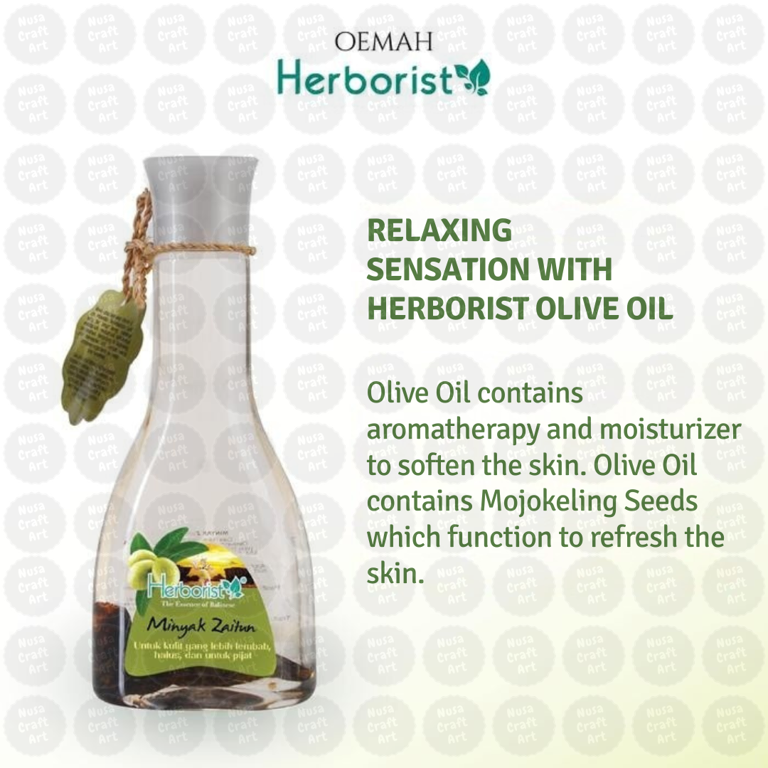 Alternative view of Herborist Olive Oil 150ml with Mojokeling Seed