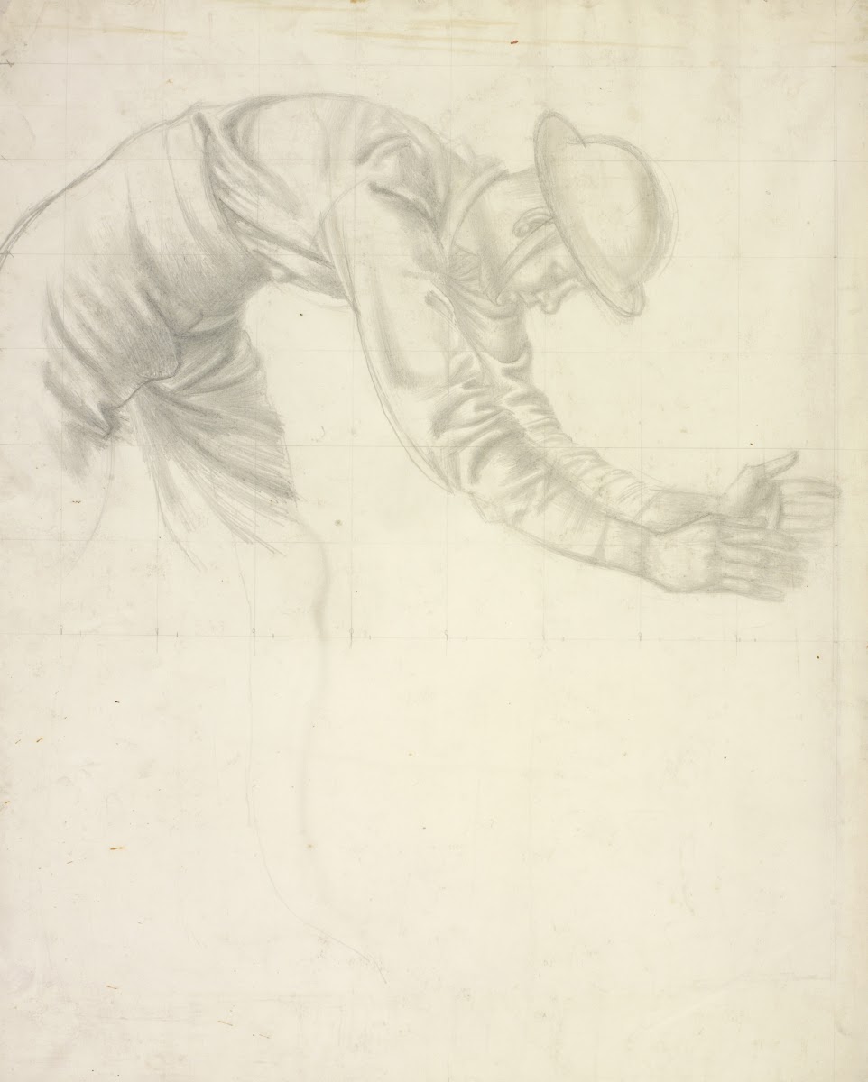 Life Study For Heavy Artillery 1919