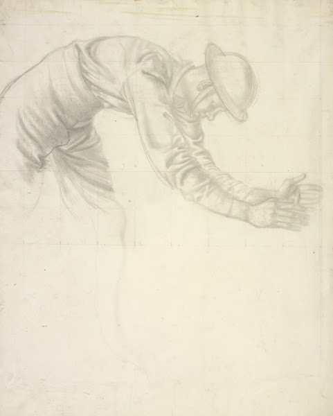 Life Study For Heavy Artillery 1919