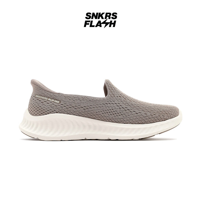 SKECHERS GO WALK NOW TAUPE - Size 38.5