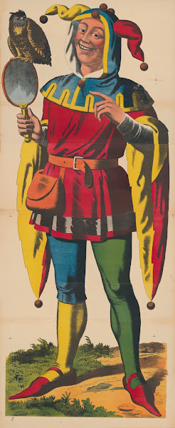 Carnival figure dressed as Till Eulenspiege 1906 1918