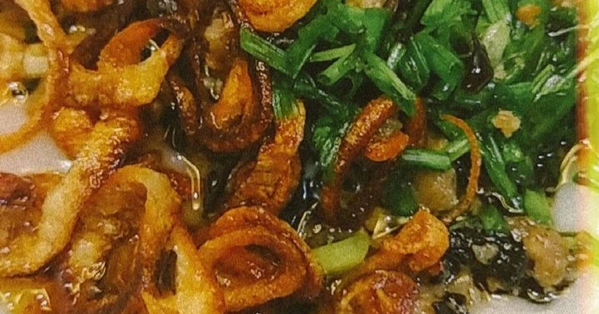 Bánh đúc làm từ cơm nguội