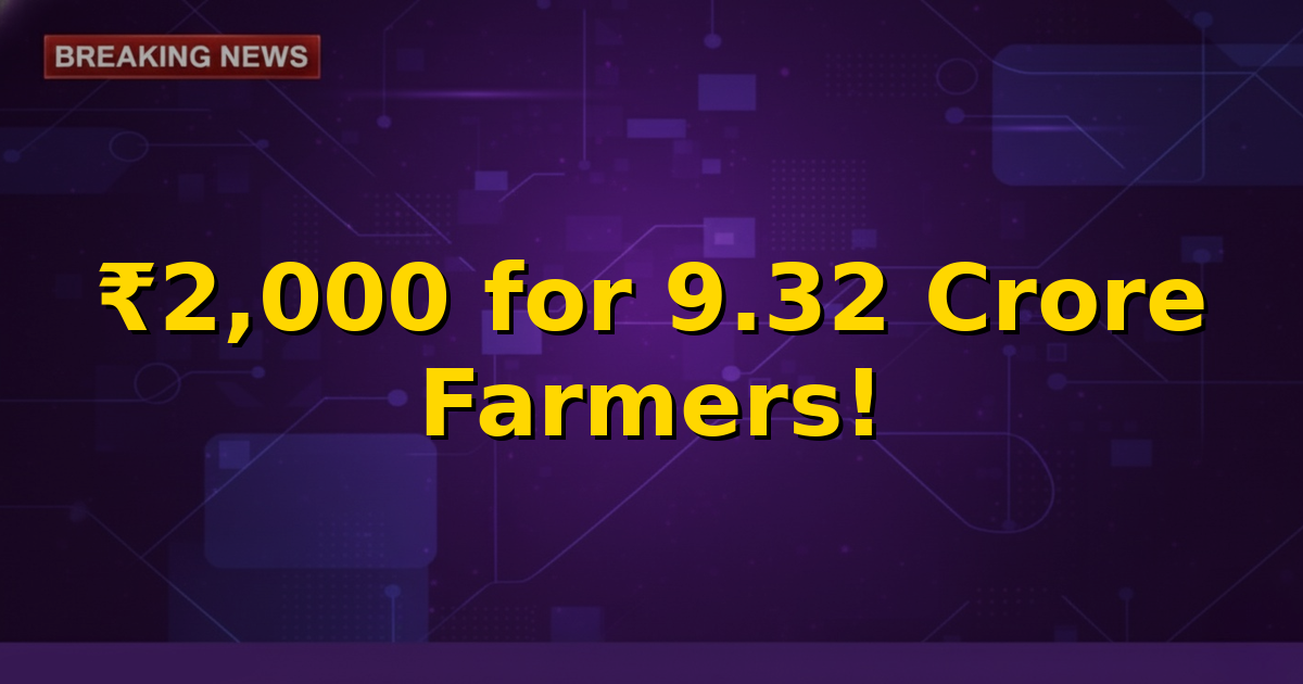 Prime Minister Narendra Modi releasing PM Kisan 22nd installment to farmers