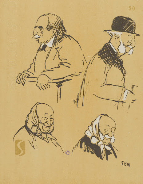 M Jean Finot et M Arthur Meyer 1918