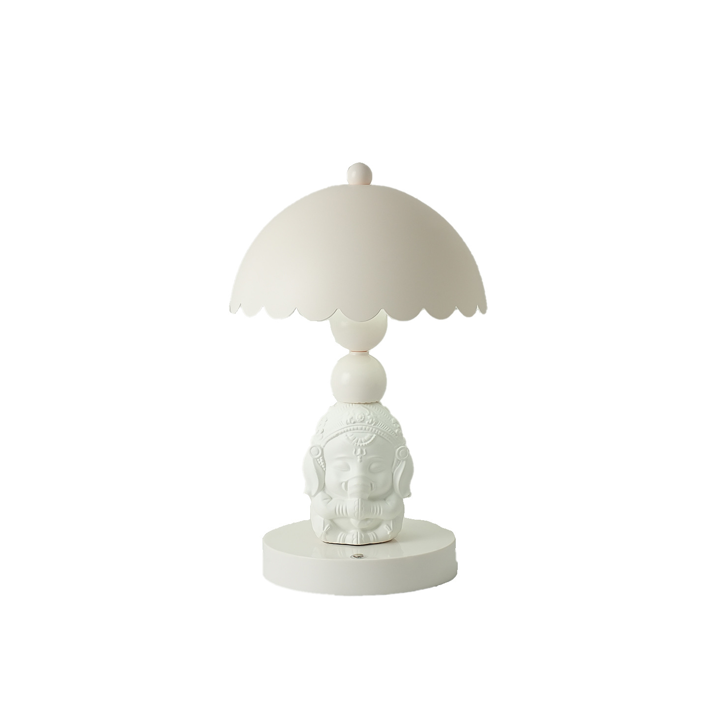 White 3D Elephant Table Lamp for Children