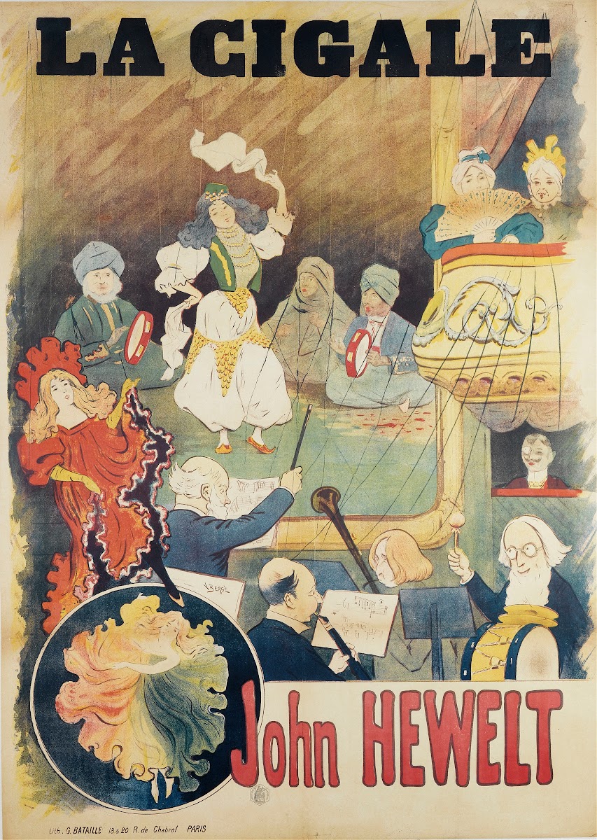 La Cigale John Hewelt Between 1880 And 1900