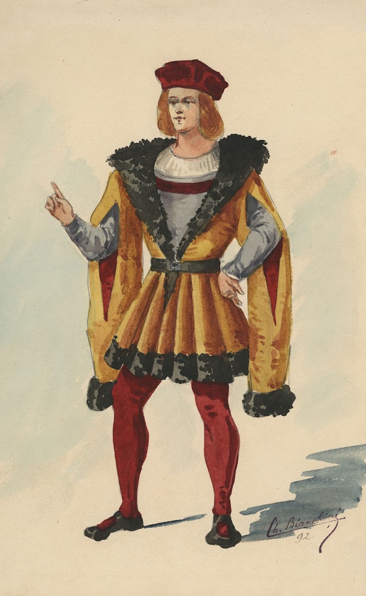 Historical costumes Pl01 1892