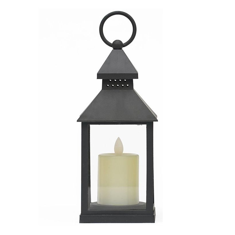 Decorative LED lantern in retro style