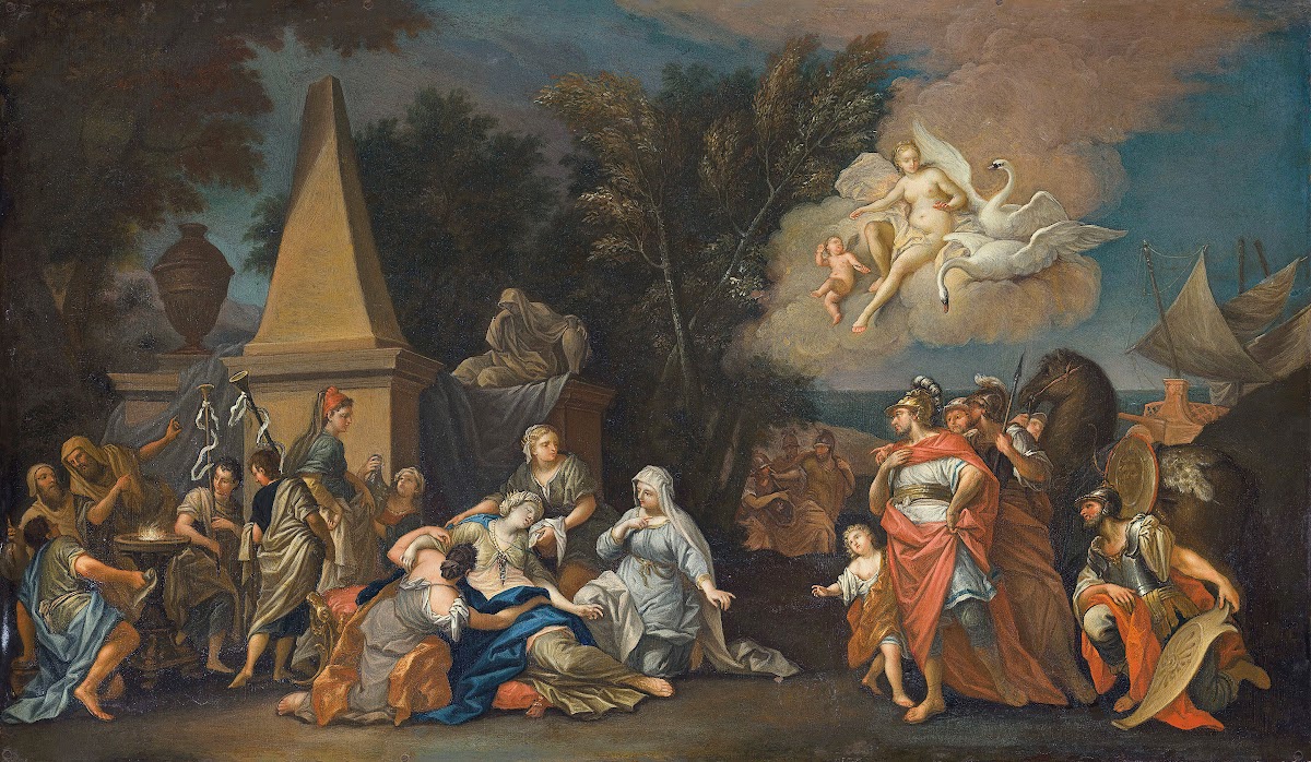 The Departure Of Aeneas From Carthage 4320x2512 (1)