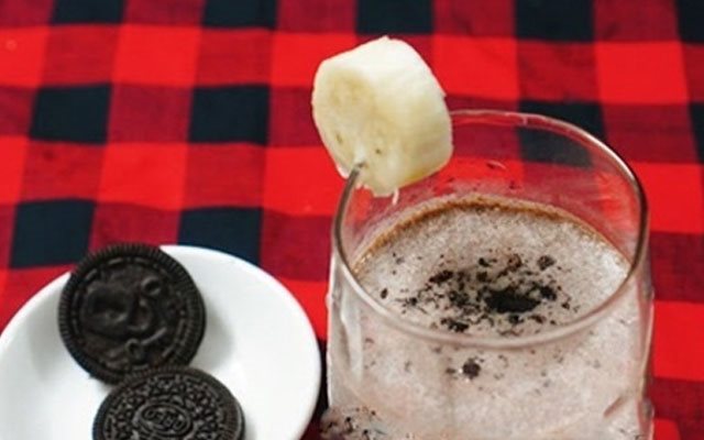 Sinh Tố Chuối Bánh Oreo