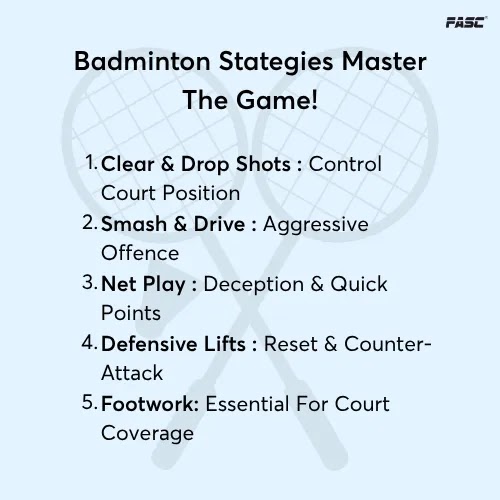 badminton strategies for best game