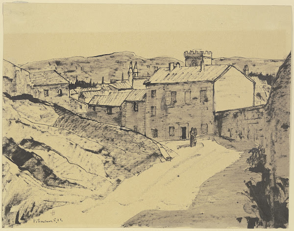 Street in Villeneuve 1911
