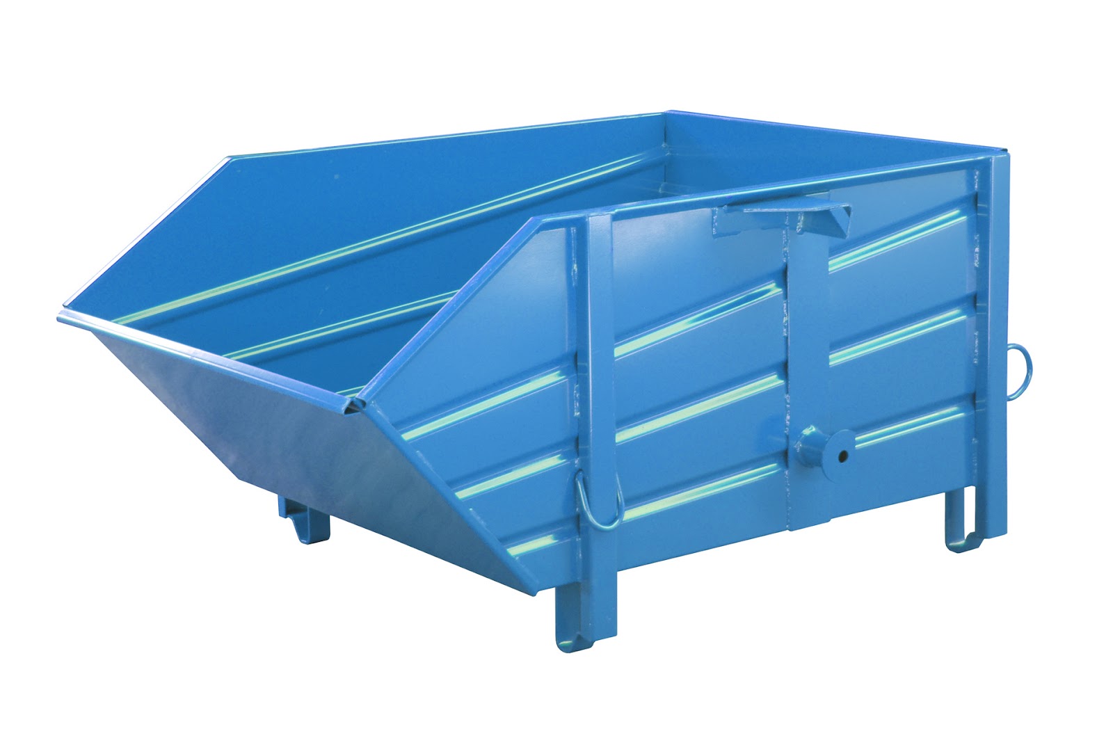 Bouwstofcontainer BBP 100, gelakt, Lichtblauw